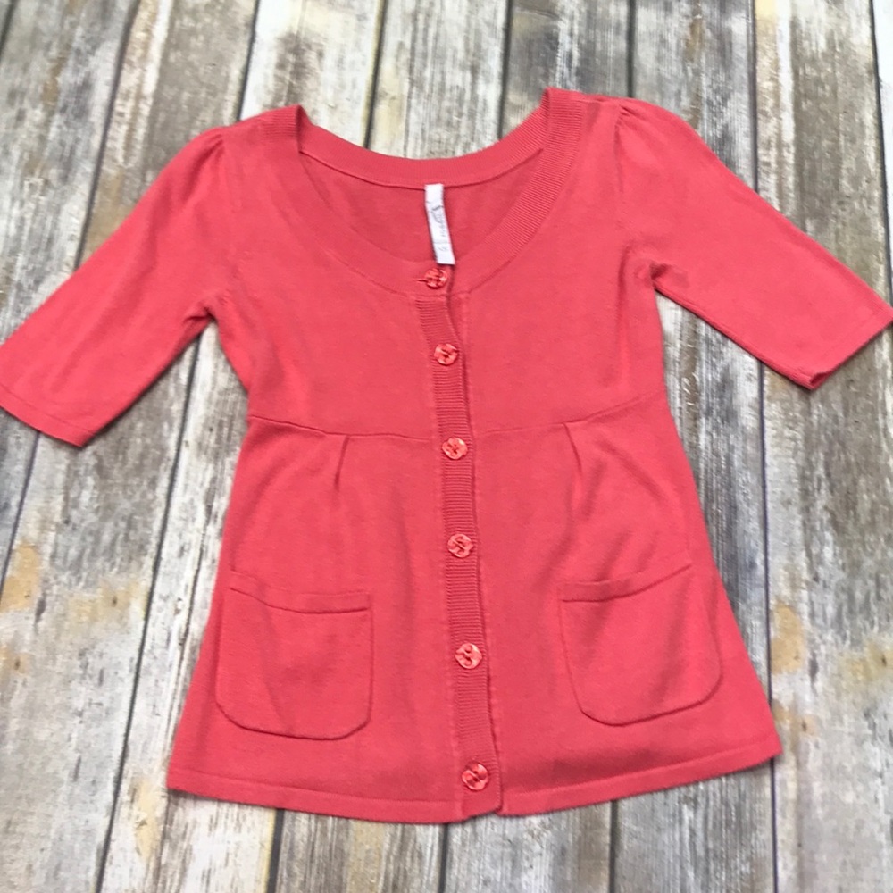 Fossil button up sweater